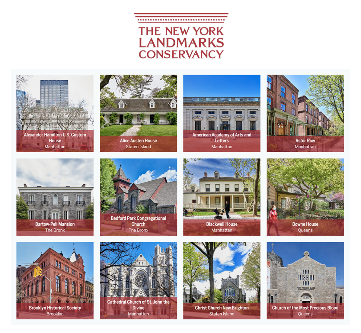 50 at 50 New York Landmarks Conservancy
